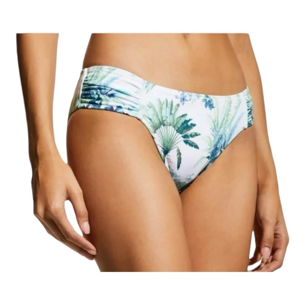 Tommy Bahama Art of Palms Reversible Shirred Hipster Bikini Bottom NWT